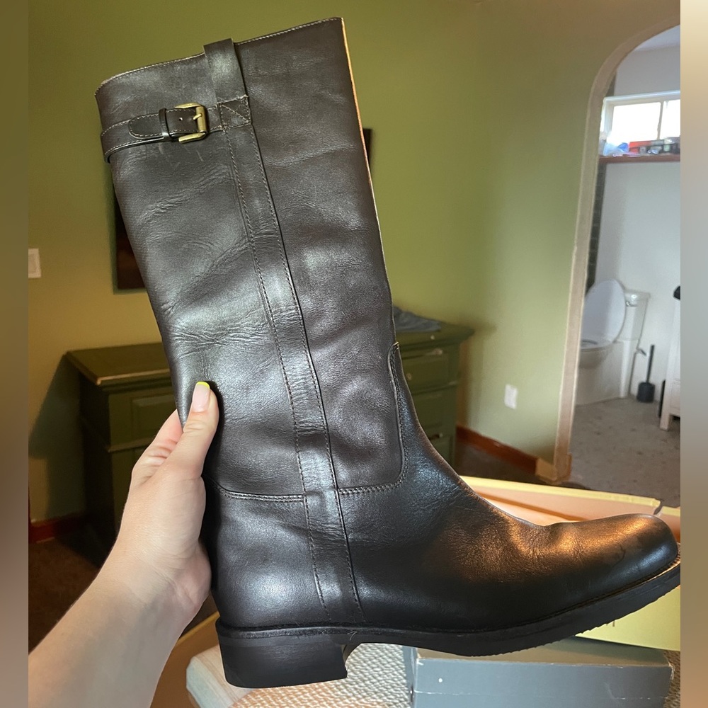 J Crew Leather Boots